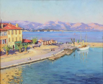 Mediterranean 20 Beach Oil Paintings